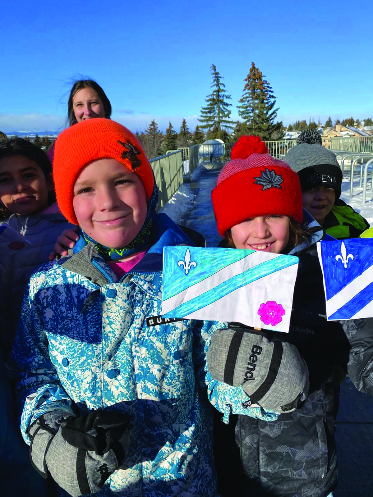 Children celebrate Franco-Albertan heritage