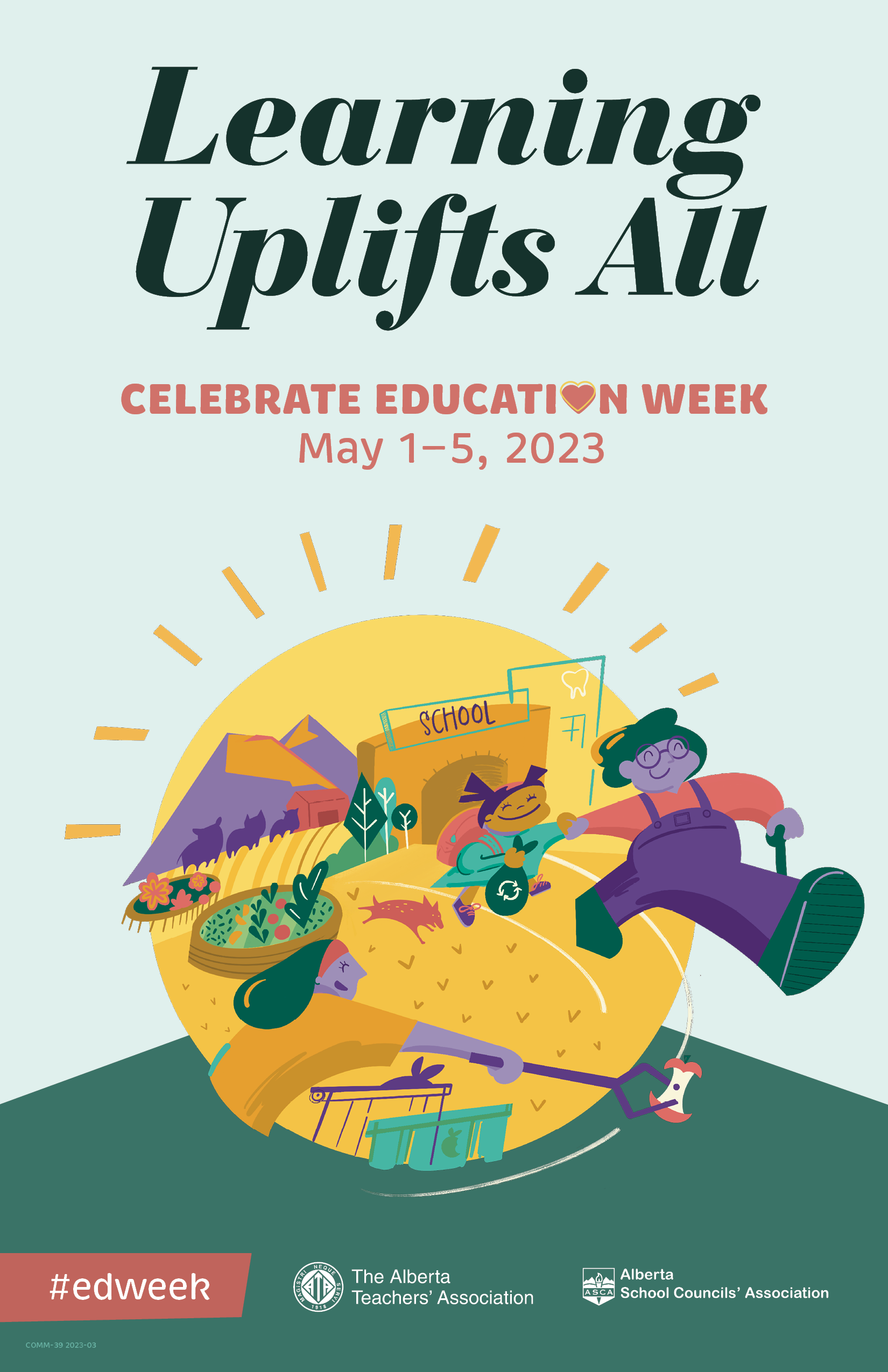 Poster for Education week—English