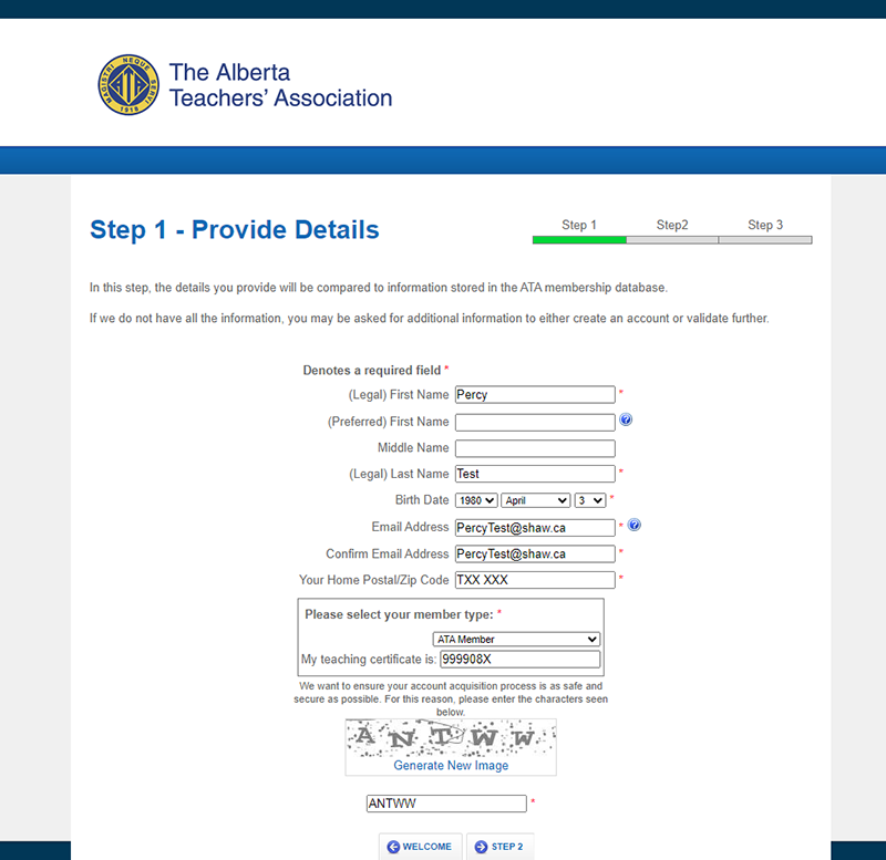 REGISTRATION FORM Full Name Home Address Post Code Home