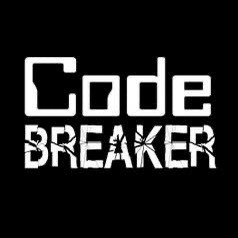 Black background with white text reading "Code Breaker"