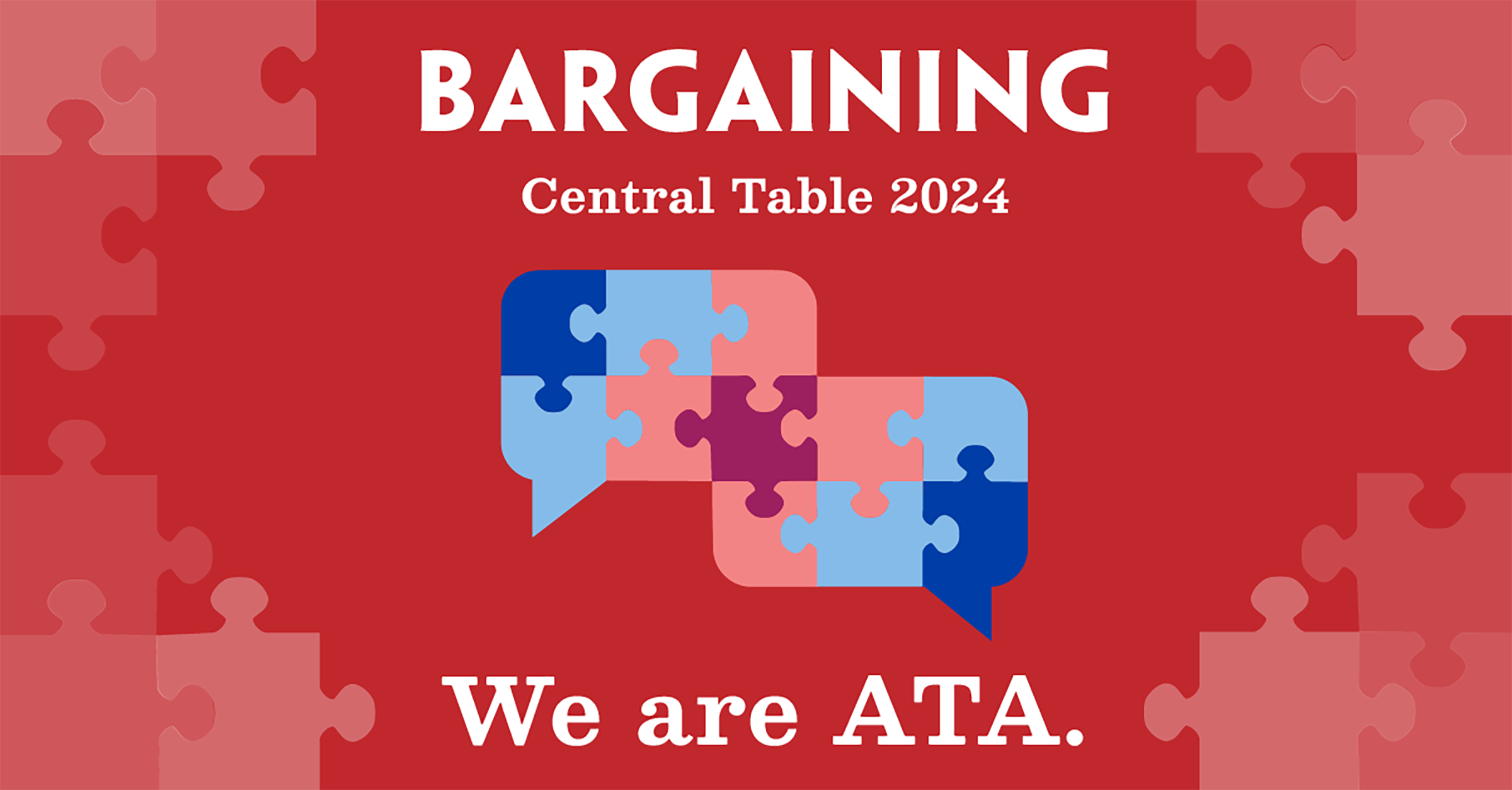 Puzzle pieces representing bargaining central table 2024
