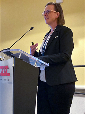 Dana Marshall at the World Aviation Training Summit