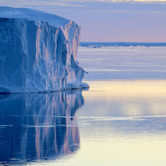 An iceberg in the Antarctic