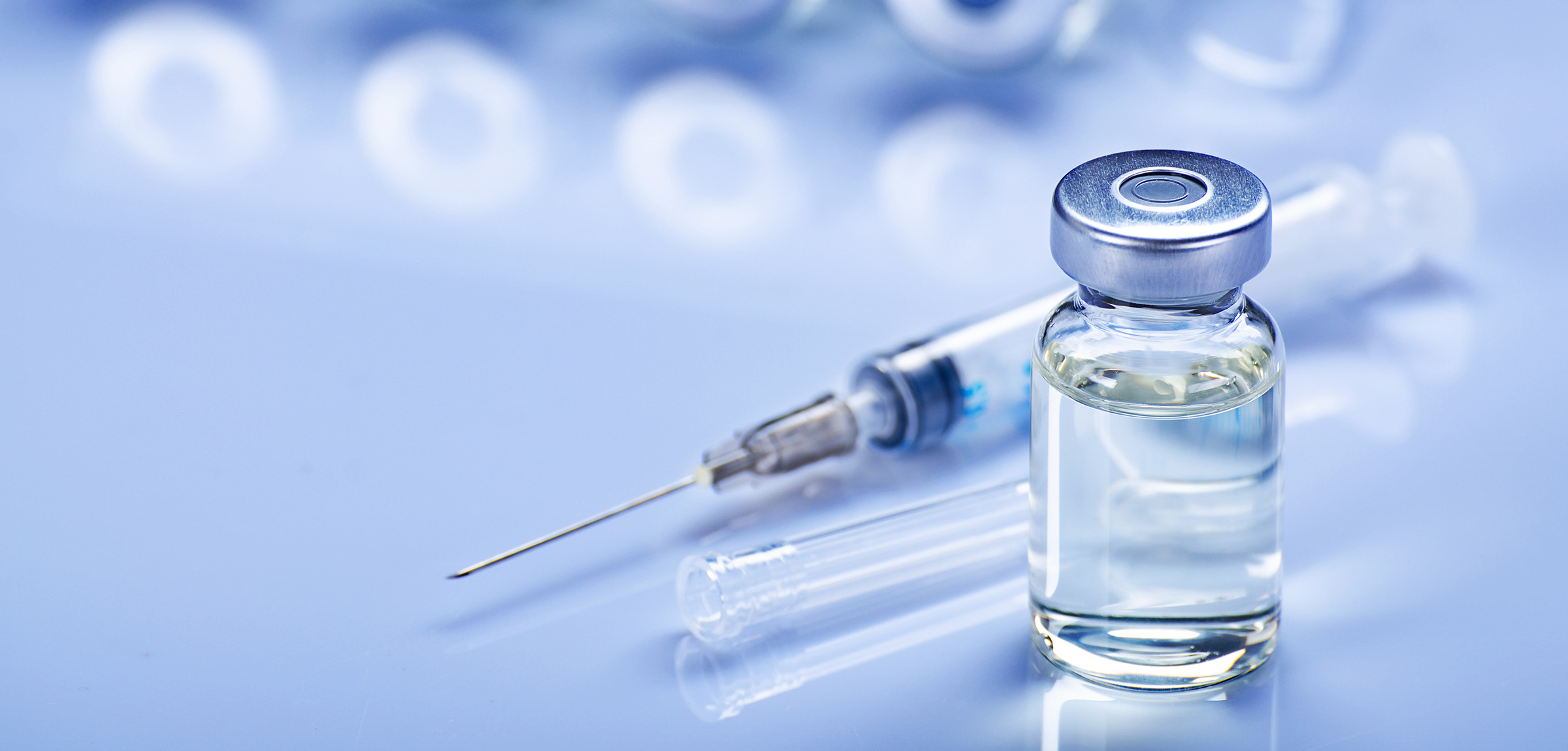 Syringe and vial