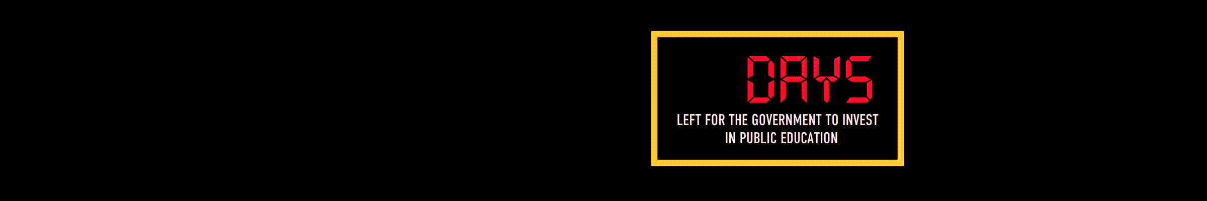 Countdown clock - day 19