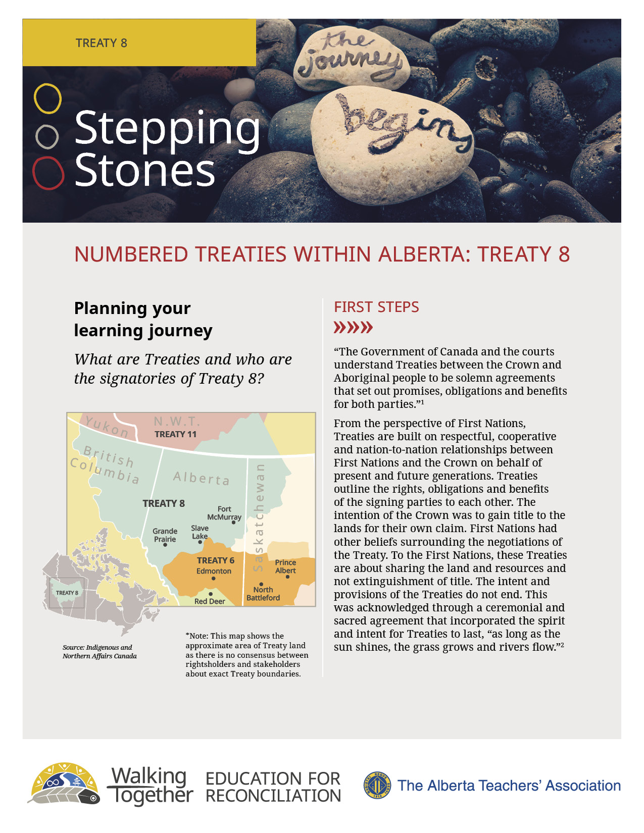 Stepping Stones Treaty 8 Cover