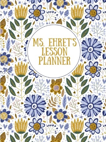 Cover of Miss Errits Lesson planner