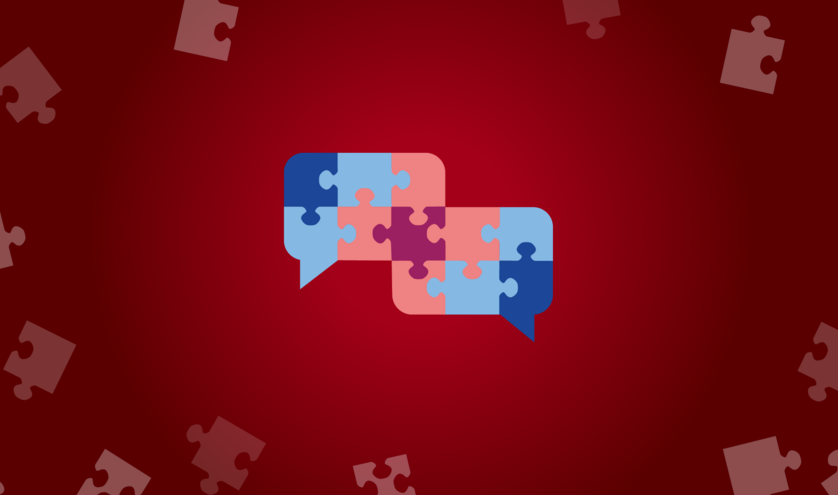 dark red bargaining graphic