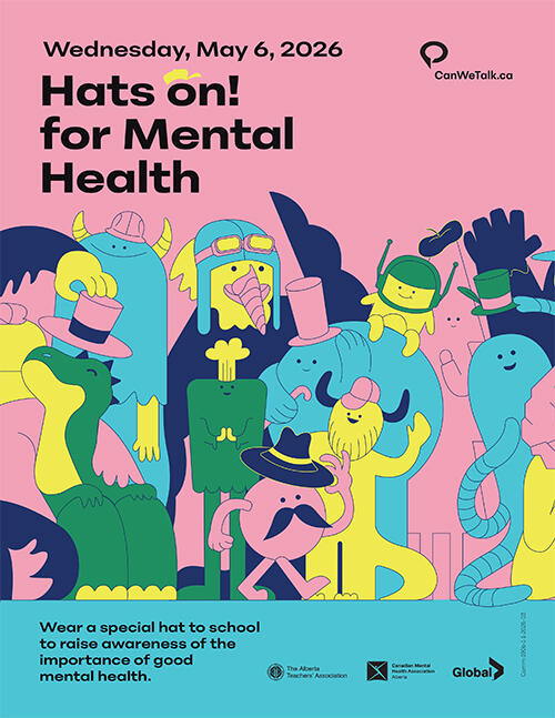 Monsters wearing hats