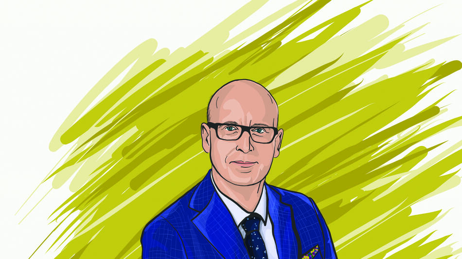 Cartoon image of Jason Schilling