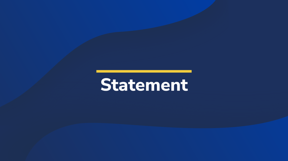 Statement graphic
