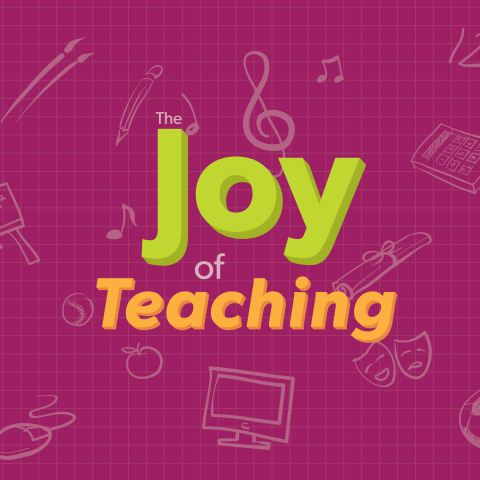 Substitute Teachers Conference Joy of Teaching Graphic