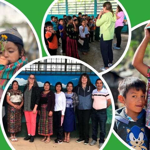 Collage of images from Guatemala 