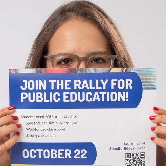 Take a stand for public education Alberta Teachers' Association