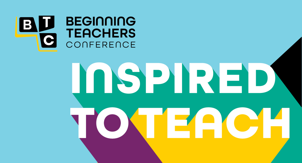 Beginning Teachers' Conference logo graphic