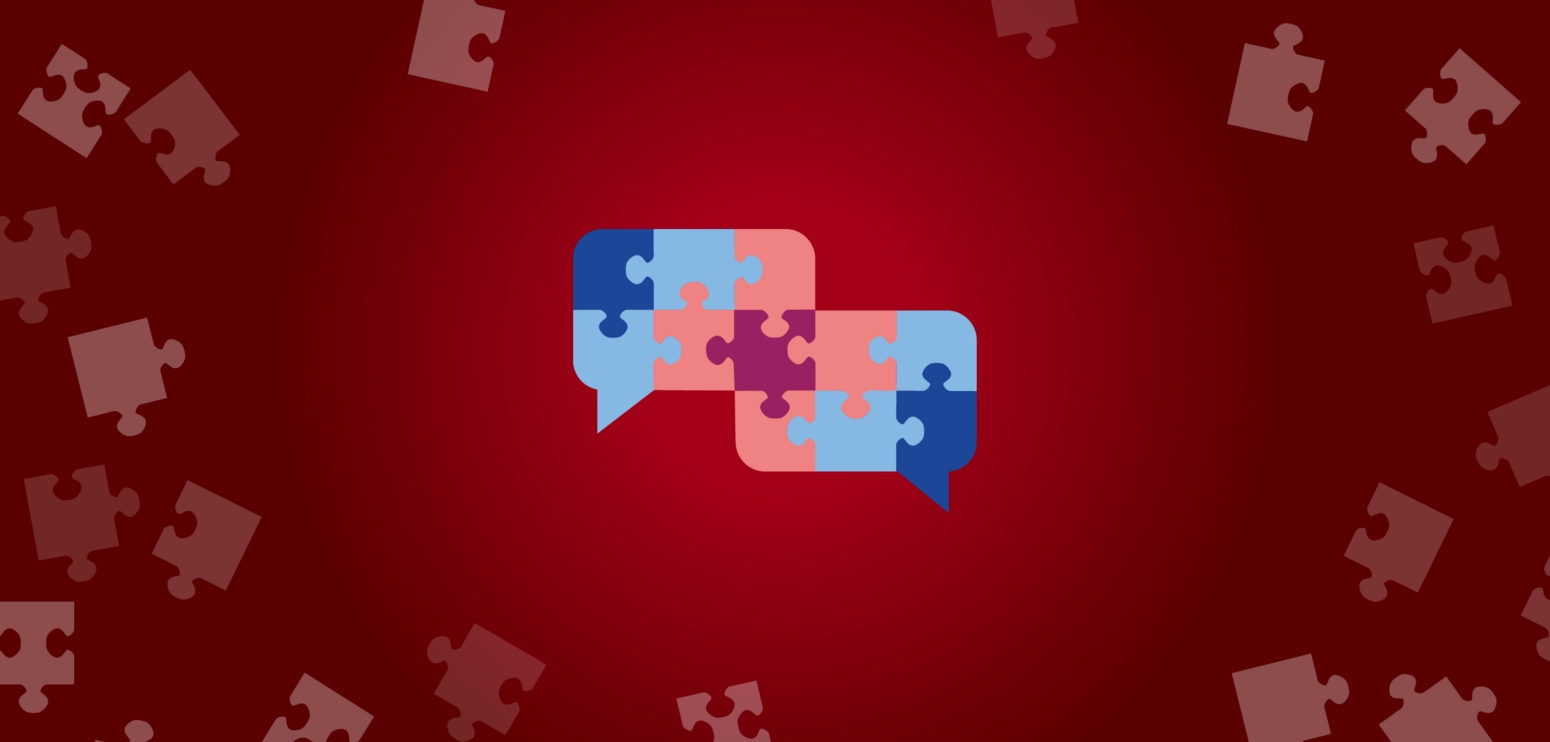 dark red bargaining graphic