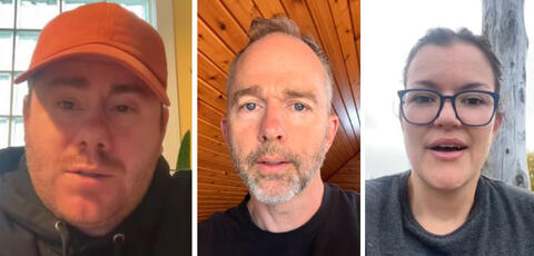 Videos of support from public members