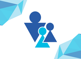 Early Childhood Education Council logo of 3 human icons, one representing an adult, the other two, children. 