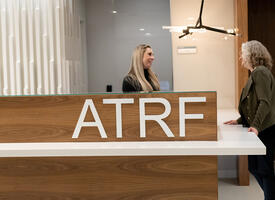 Reception area at ATRF
