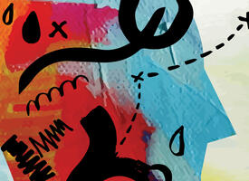 Artist image of human mind