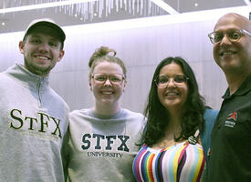 Two couples attend the ARA