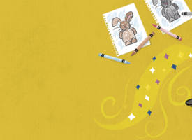 ATA Magazine 103-3 Most Memorable Lessons featured image. Magician and bunny peeping out of a magicians hat.