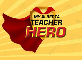 Shield with a cape draped across the back in front of a sunbeam