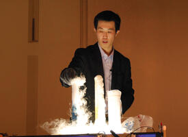 A demonstration of a lab experiment