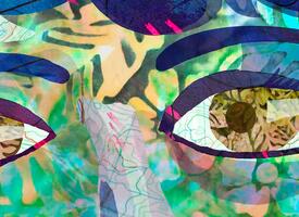 illustration of eyes