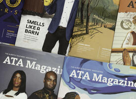 Various covers from the ATA Magazine
