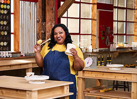 Renu Mathew - contest on The Great Canadian Pottery Throw Down