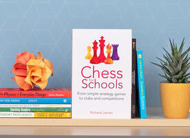 Recommended books on display