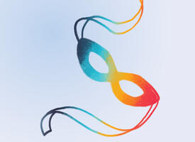 Cartoon image of a mask