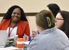 Learning session attendees