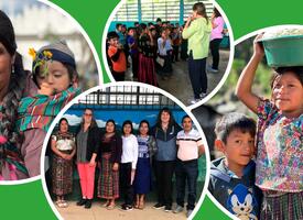 Collage of images from Guatemala 