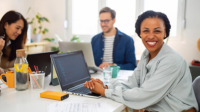 Photo of people collaborating