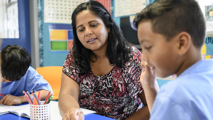 Teaching Aid Helping Student