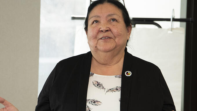 DEHR conference attendee