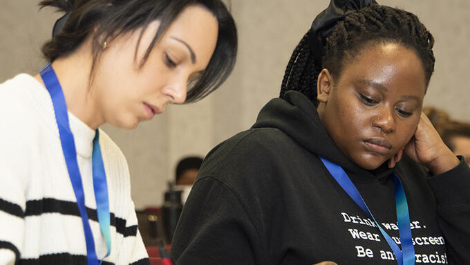 DEHR conference attendees