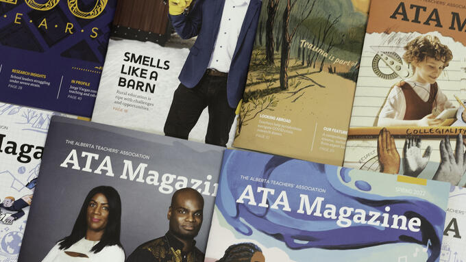 Various covers from the ATA Magazine