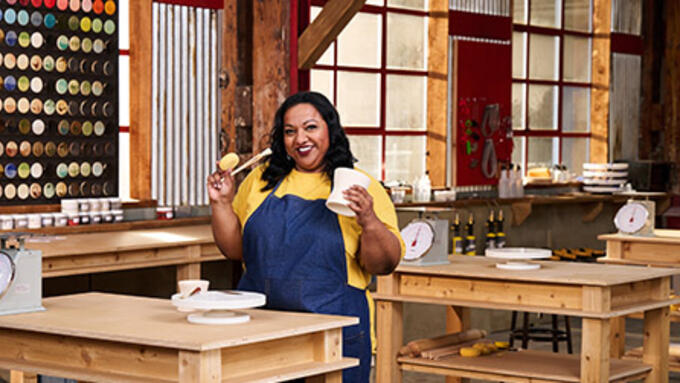 Renu Mathew - contest on The Great Canadian Pottery Throw Down