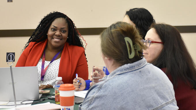 Learning session attendees