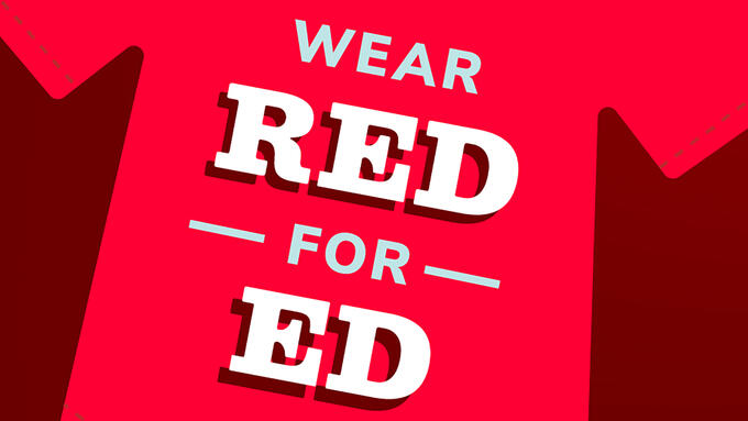 Cartoon image of a red tshirt