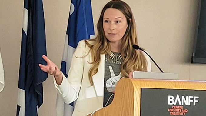 Conference speaker Dana Fulwiler Volk