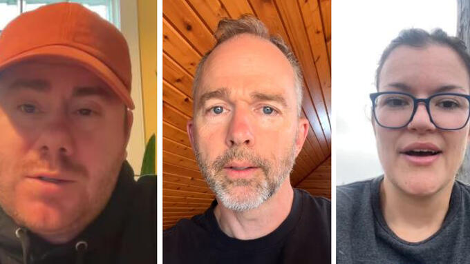 Videos of support from public members