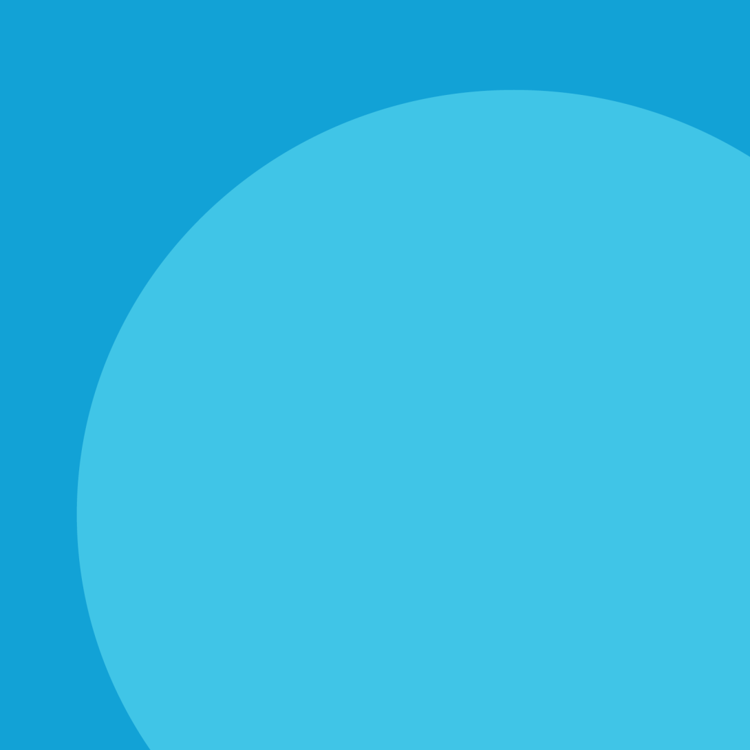 Blue placeholder graphic with circles