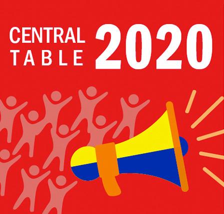 Central Table 2020 Bargaining logo