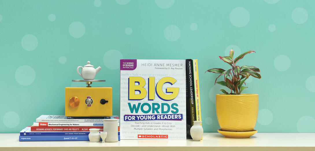 Books on display that are available from the ATA Library 
